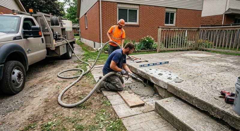 Concrete Leveling in Cincinnati, OH