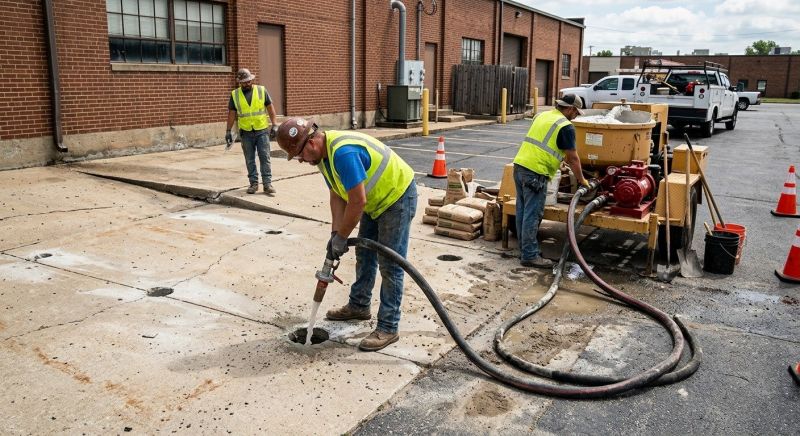 Concrete Leveling in Cincinnati, OH