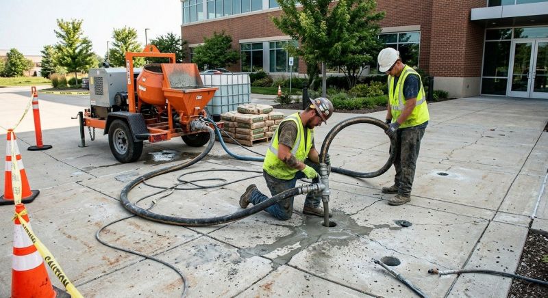 Commercial Concrete Leveling in Fort Thomas, KY