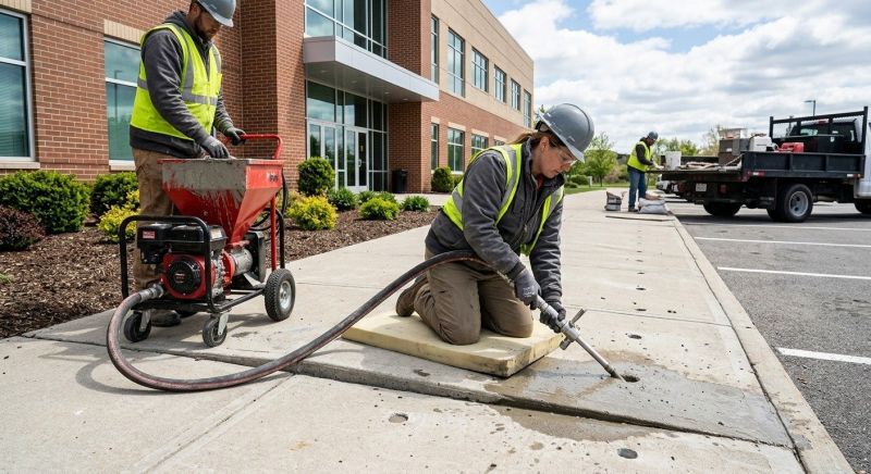 Commercial Concrete Leveling in Walton, KY