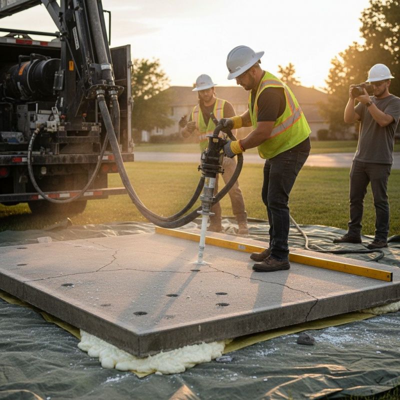 Commercial Concrete Mudjacking in California, KY