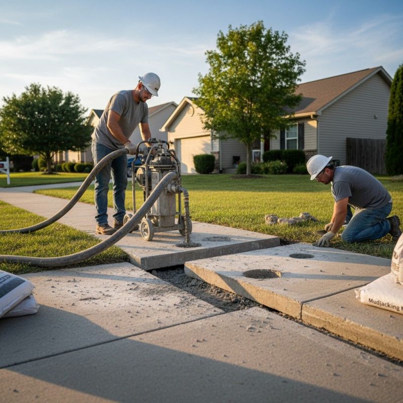 Commercial Concrete Mudjacking in Walton, KY