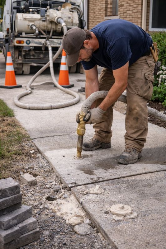 Concrete Jacking in Cincinnati, OH