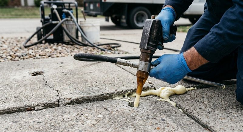 Concrete Leveling in Independence, KY