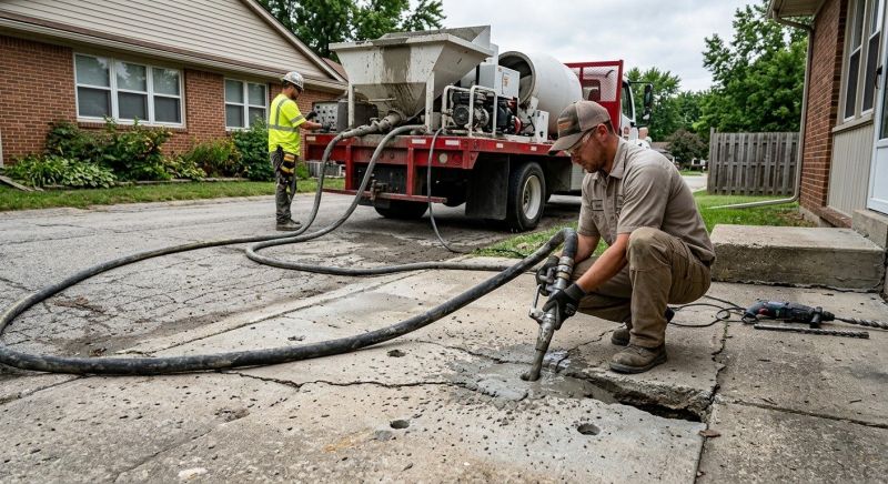 Concrete Lifting in Alexandria, KY
