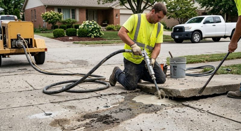 Concrete Lifting in Aurora, IN