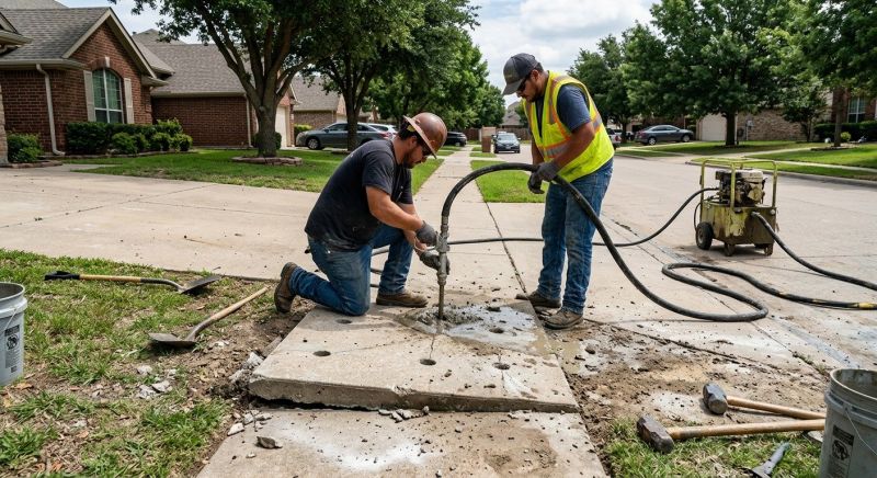 Concrete Lifting in Cincinnati, OH