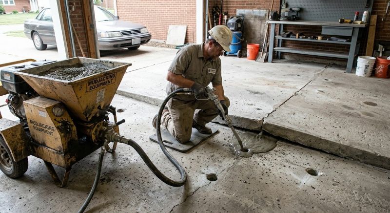 Concrete Poly Jacking in Cincinnati, OH