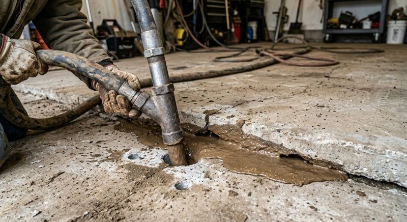 Concrete Settlement Repair in Cincinnati, OH