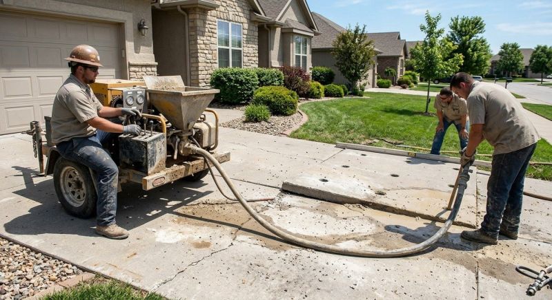 Driveway Slab Lifting in Cincinnati, OH