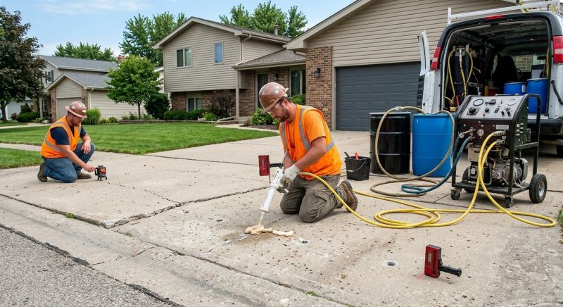 Foam Jacking in Newport, KY