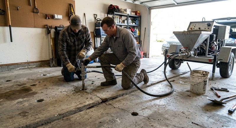 Garage Settling Repair in Cincinnati, OH