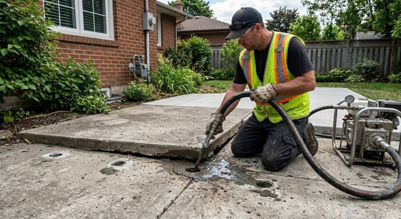 Mudjacking in Guilford, IN