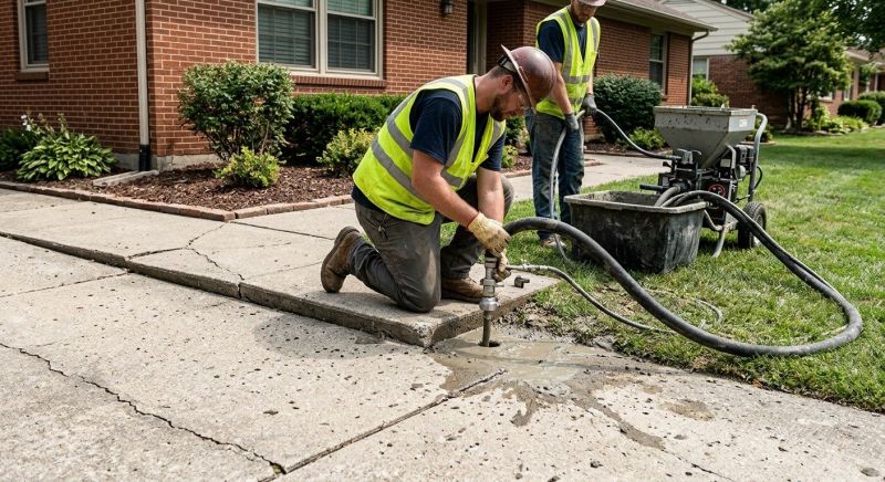 Mudjacking in Cincinnati, OH