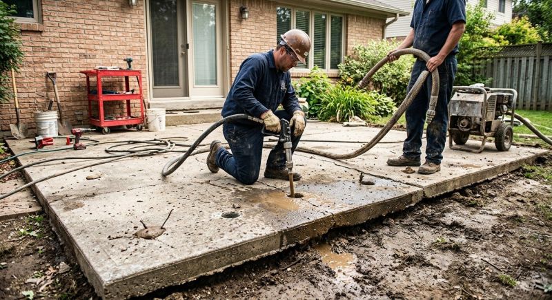 Patio Leveling in Cincinnati, OH