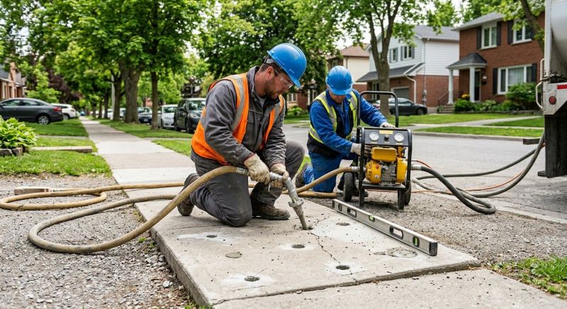 Sidewalk Leveling in Covington, KY