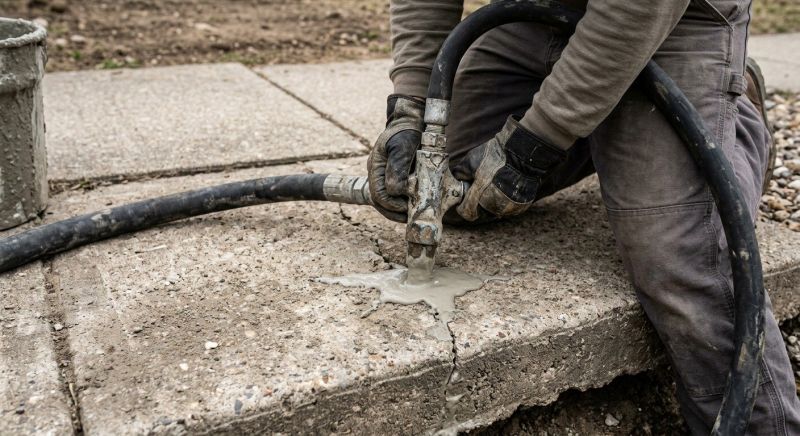 Sidewalk Leveling in Hamilton, OH