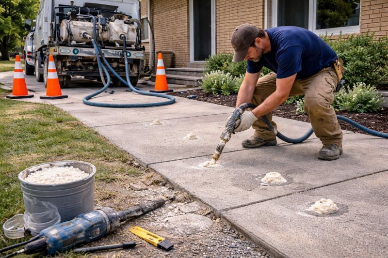 Sidewalk Leveling in Lawrenceburg, IN