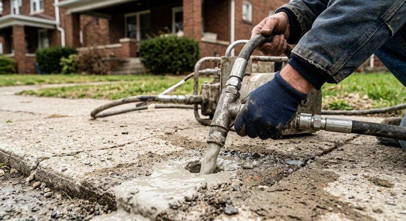 Sidewalk Leveling in Okeana, OH