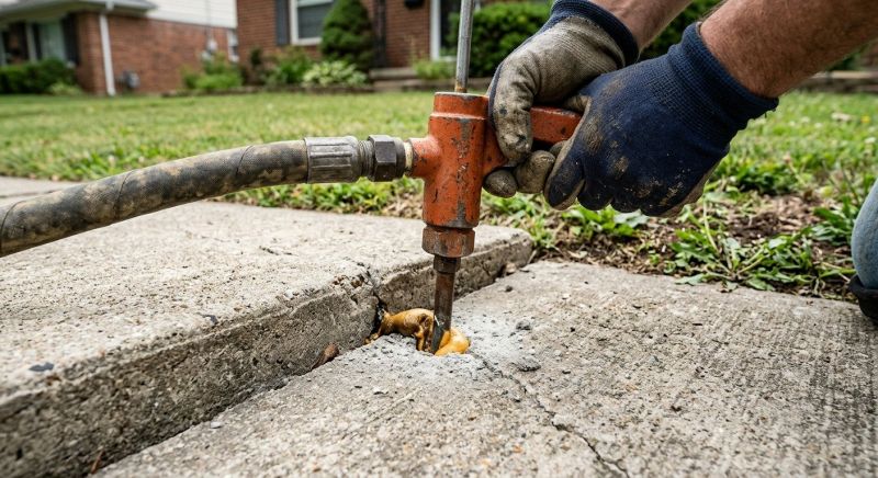 Slab Jacking in Cincinnati, OH