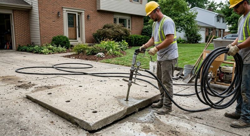 Slab Jacking in Miamitown, OH