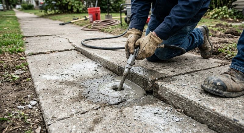 Slab Leveling in Cincinnati, OH