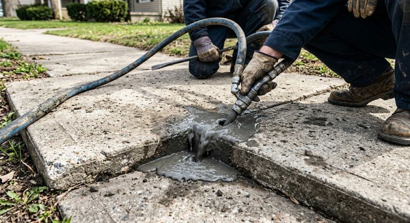 Sunken Slab Repair in Cincinnati, OH